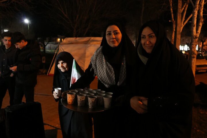 تصاویر/ قیام مردم خوی در سی و مین شب از شب های مقاومت