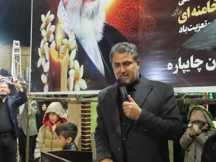 تصاویر/ تجمع مردمی در شهرستان چایپاره در سی و مین شب از شب های اقتدار