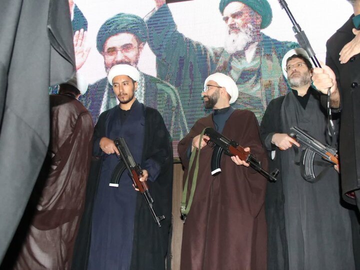 حضور فرهنگی _ رزمی طلاب و روحانیون شهر پرند