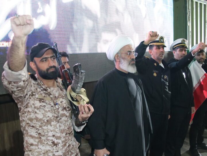 حضور فرهنگی _ رزمی طلاب و روحانیون شهر پرند