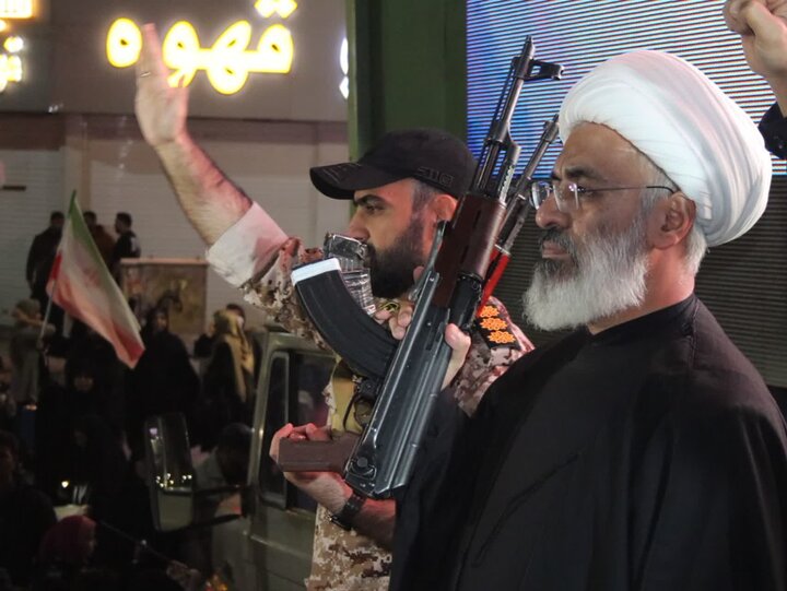 حضور فرهنگی _ رزمی طلاب و روحانیون شهر پرند