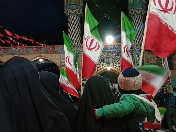 تصاویر/ تجمع شبانه در شهر محی آباد