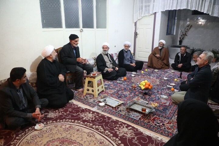 تصاویر/ دیدار مسئولان حوزوی استان سمنان با جانباز سرافراز «ذوالفقار کلانتری»