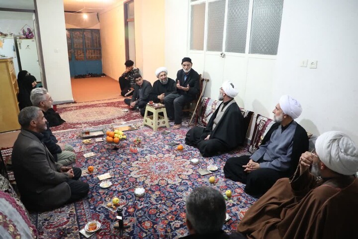 تصاویر/ دیدار مسئولان حوزوی استان سمنان با جانباز سرافراز «ذوالفقار کلانتری»