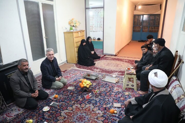 تصاویر/ دیدار مسئولان حوزوی استان سمنان با جانباز سرافراز «ذوالفقار کلانتری»
