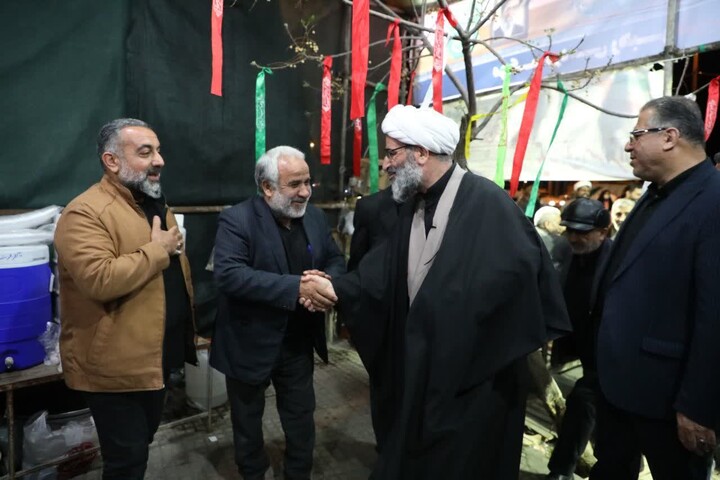 تصاویر/ موکب‌های مردمی شهرستان سرخه در تجمع «شب‌های اقتدار»