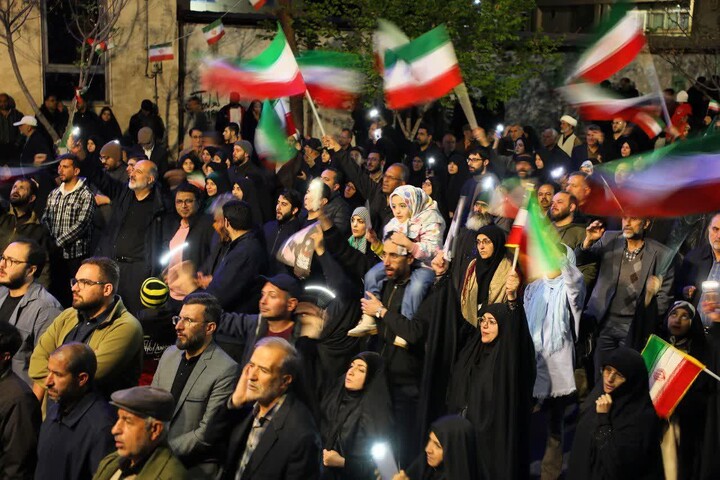 تصاویر/ بیست و نهمین شب از تجمع «شب‌های اقتدار» در سمنان