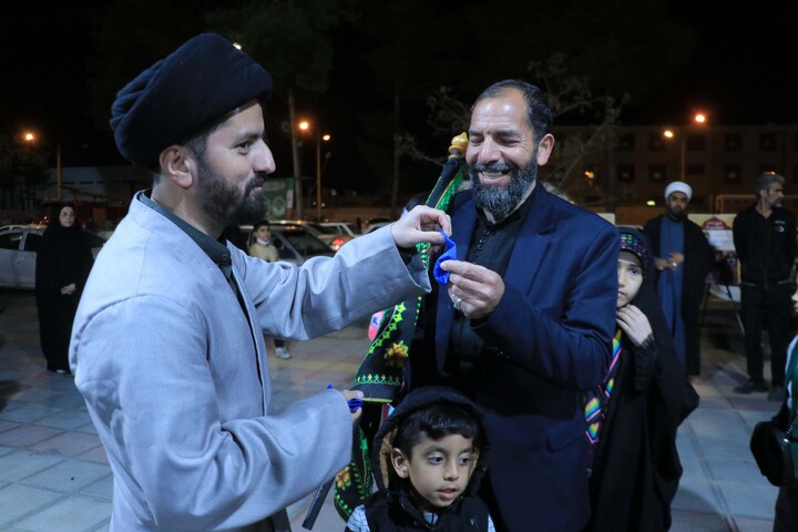تصاویر|  موکب حوزه علمیه برادران بیرجند در میدان امام خامنه ای