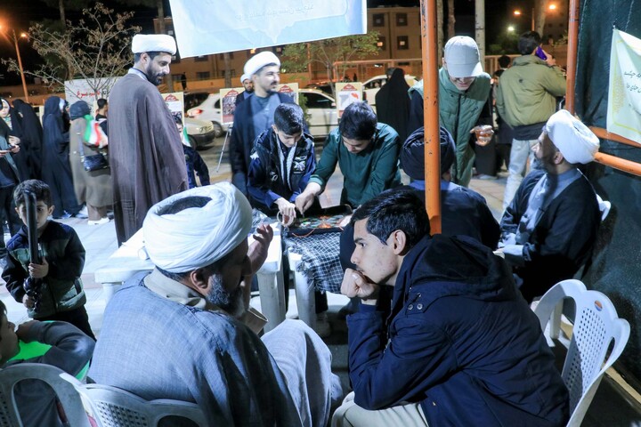 تصاویر|  موکب حوزه علمیه برادران بیرجند در میدان امام خامنه ای