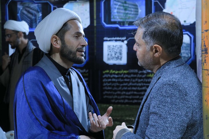 تصاویر|  موکب حوزه علمیه برادران بیرجند در میدان امام خامنه ای