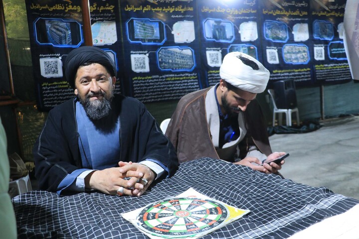تصاویر|  موکب حوزه علمیه برادران بیرجند در میدان امام خامنه ای