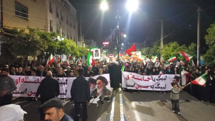 راهپیمایی مردمی و خودرویی بابل