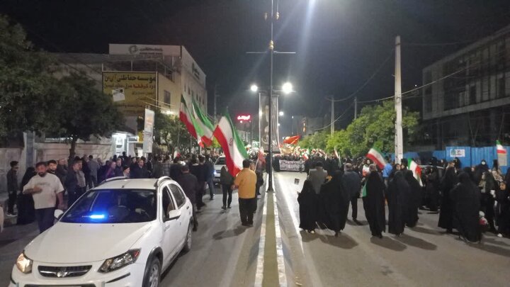 راهپیمایی مردمی و خودرویی بابل