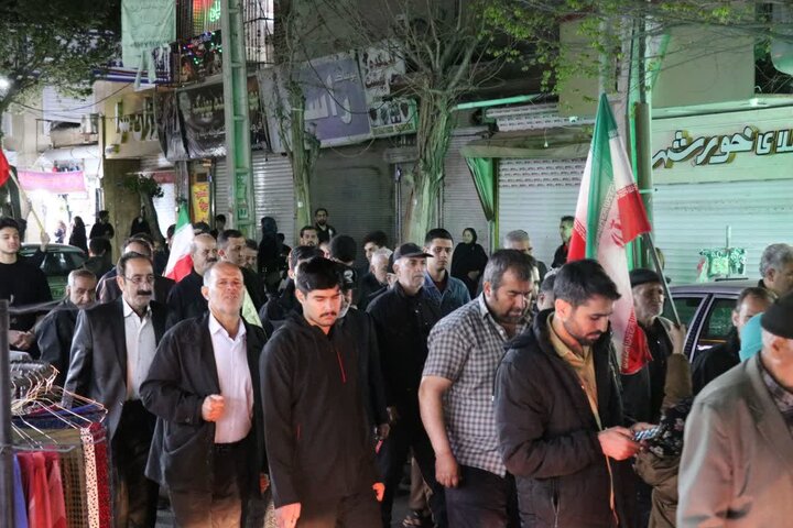 تصاویر/ یک ماهگی جبهه خیابان در قرچک