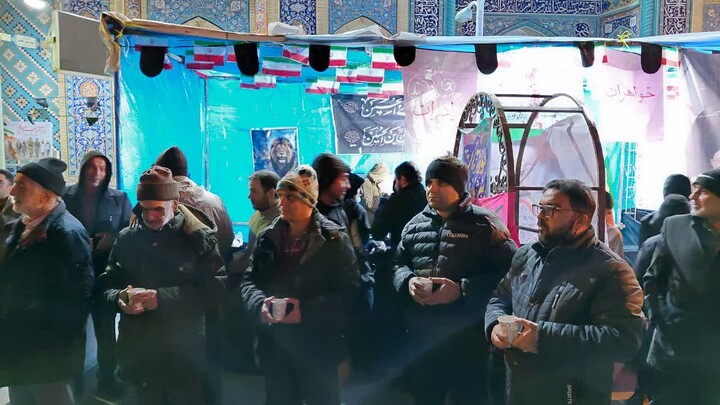 تصاویر/ تجمع شبانه در شهر هیدج