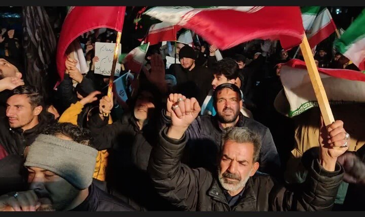 تصاویر/ تجمع شبانه در شهر ایجرود