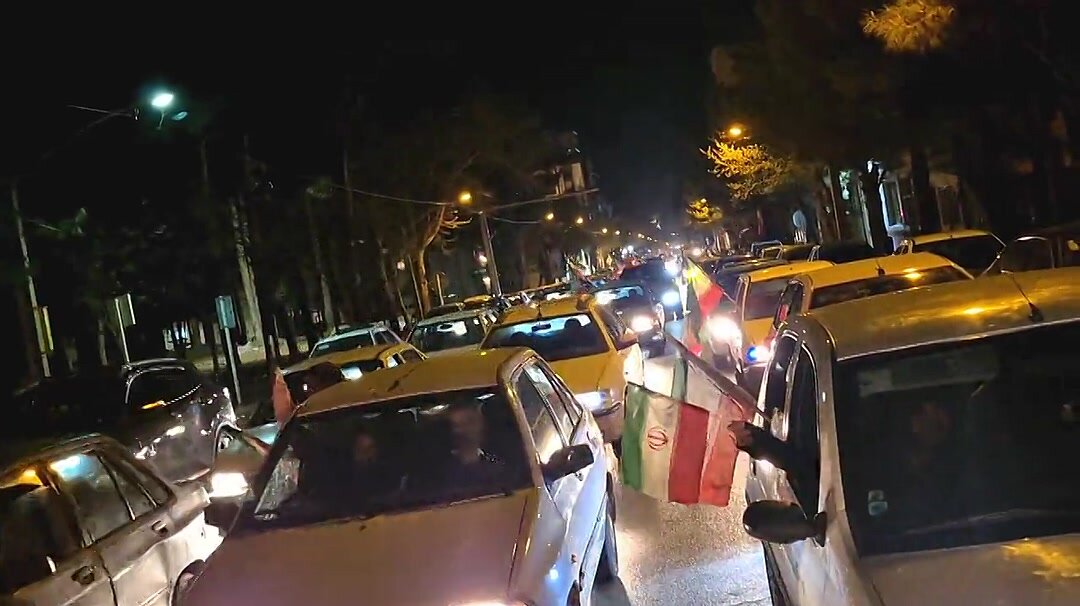 فیلم| خیابان‌های شاهرود در تسخیر کاروان خودرویی شب‌های اقتدار