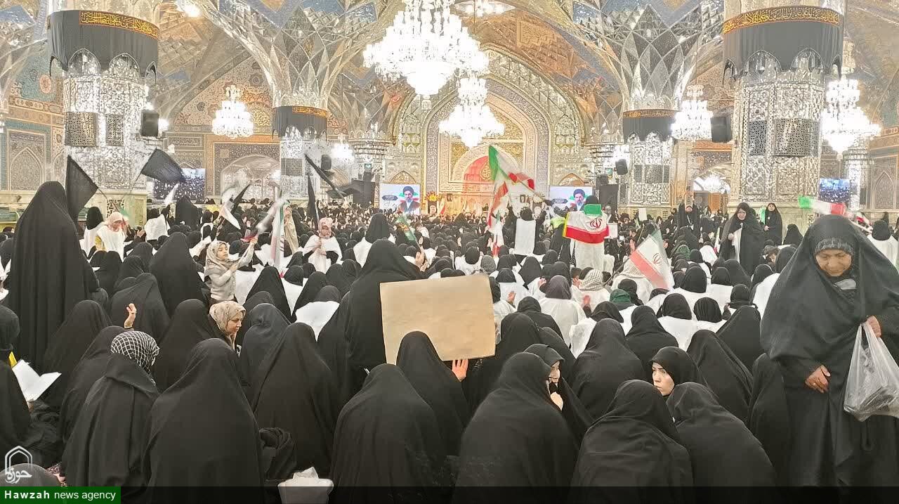استمرار حضور میدانی بانوان طلبه در محله‌ها و مراکز تجمع مردمی