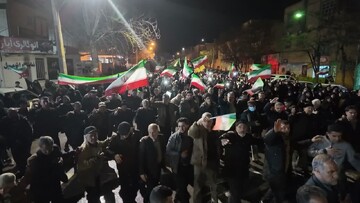 فیلم| راهپیمایی باشکوه مردم چابکسر گیلان