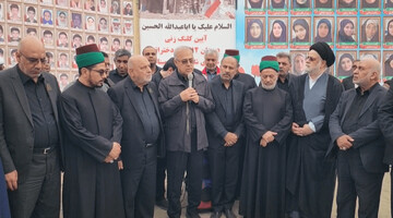 مراسم کلنگ‌زنی ساخت مدرسه شجره طیبه میناب با حضور نمایندگان آیت‌الله‌العظمی سیستانی