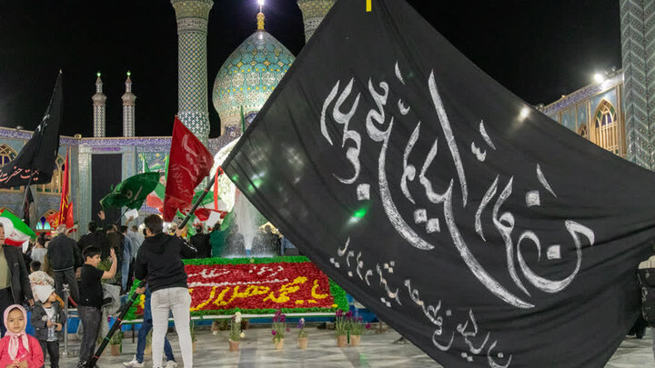 تصاویر/تجمع بزرگ مردم غیور شهرستان آران و بیدگل در هلال بن علی