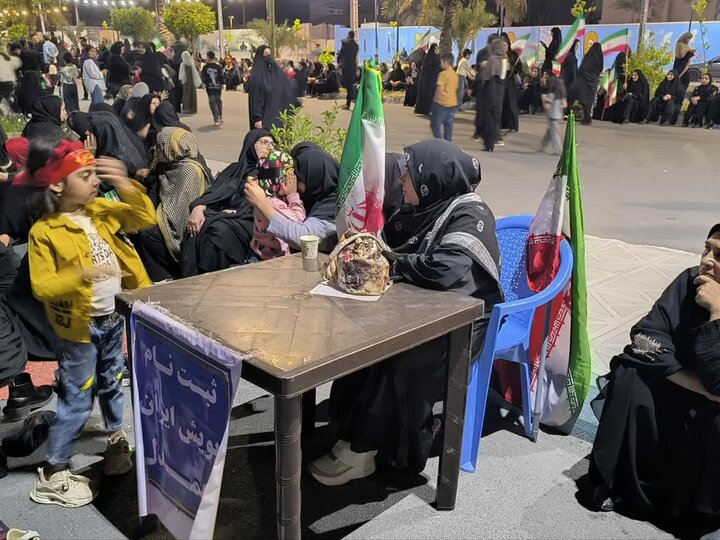 تصاویر| اجتماع جیرفتی ها در شب سی ام از جنگ رمضان
