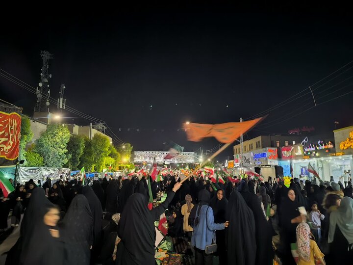 تصاویر| اجتماع جیرفتی ها در شب سی ام از جنگ رمضان
