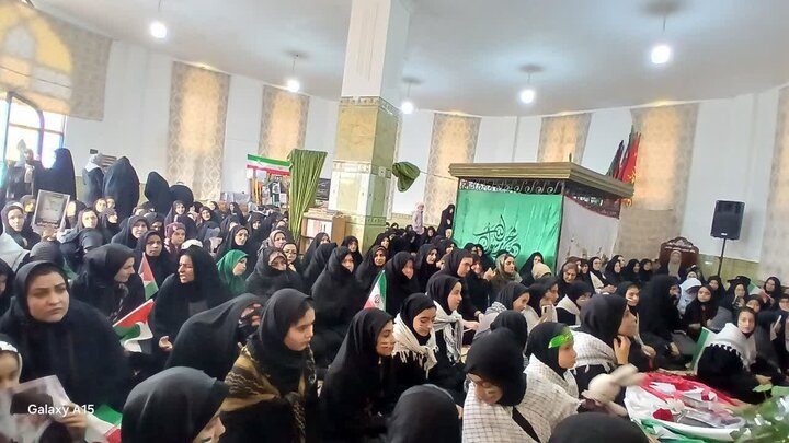 تصاویر/ اجتماع بانوان زینبی در باروق