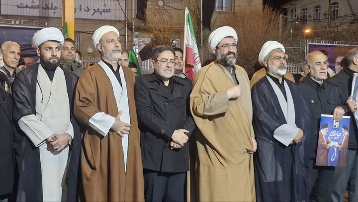 تصاویر/ تجمع مردم شهرستان پلدشت در حمایت از نظام اسلامی