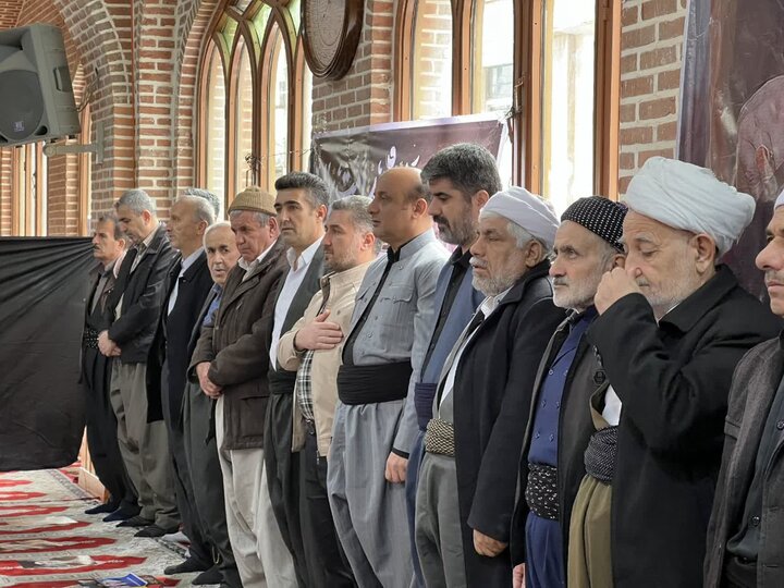 تصاویر/ آیین بزرگداشت امام شهید و شهدای جنگ رمضان در سردشت