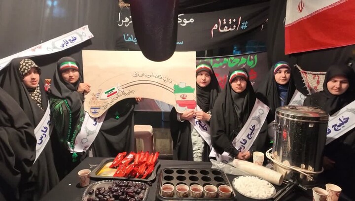 تصاویر | تجمع شبانه در شهر هادیشهر