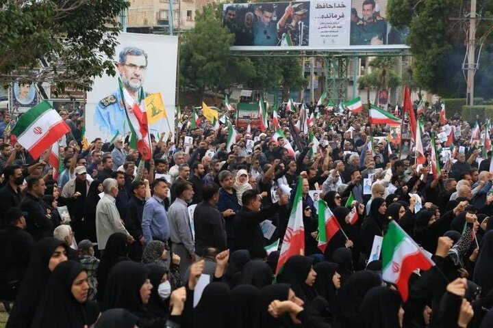 تصاویر/ تشییع پیکر شهید سردار علی رضا تنگسیری