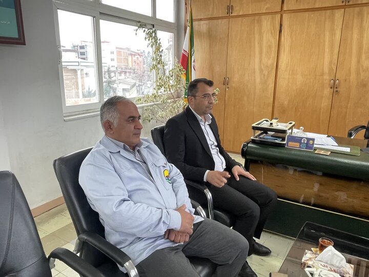 بازدید امام جمعه نوشهر از اداره برق