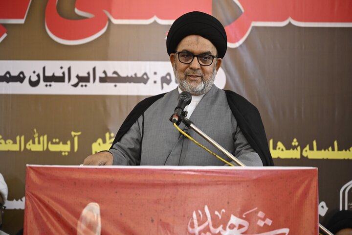 ممبئی میں رہبرِ انقلاب شہید سید علی خامنہ ای کی یاد میں جلسۂ تعزیت؛