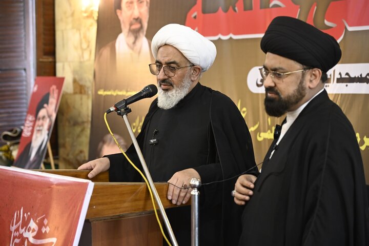 ممبئی میں رہبرِ انقلاب شہید سید علی خامنہ ای کی یاد میں جلسۂ تعزیت؛