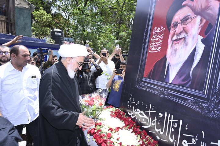 ممبئی میں رہبرِ انقلاب شہید سید علی خامنہ ای کی یاد میں جلسۂ تعزیت؛