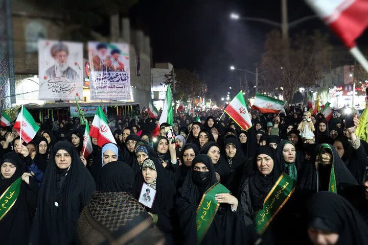 تجمع مردمی شهرک قائمیه اسلامشهر