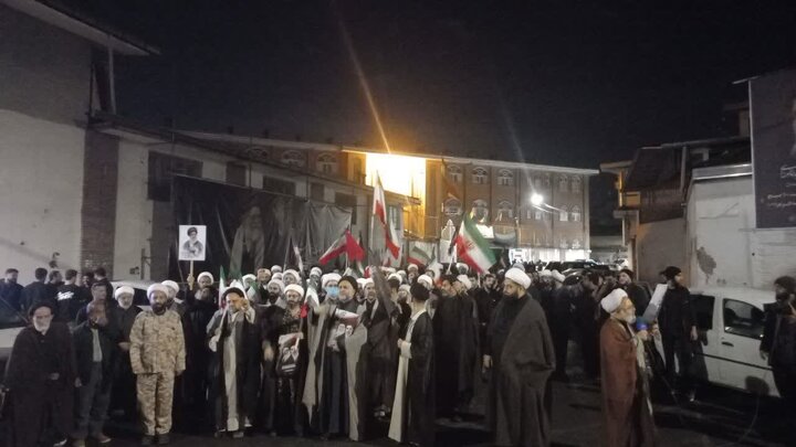 حضور پرشور طلاب و روحانیون شهرستان بابل