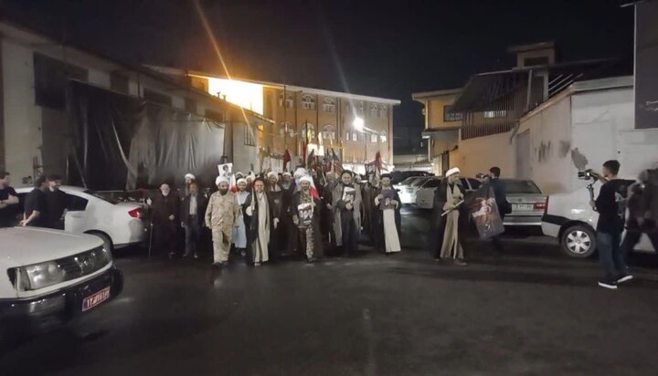 حضور پرشور طلاب و روحانیون شهرستان بابل
