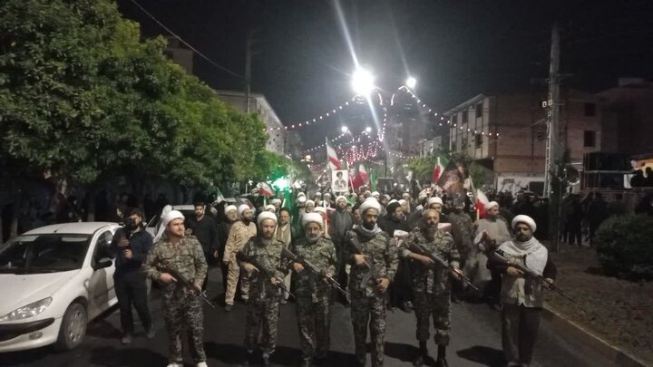 حضور پرشور طلاب و روحانیون شهرستان بابل