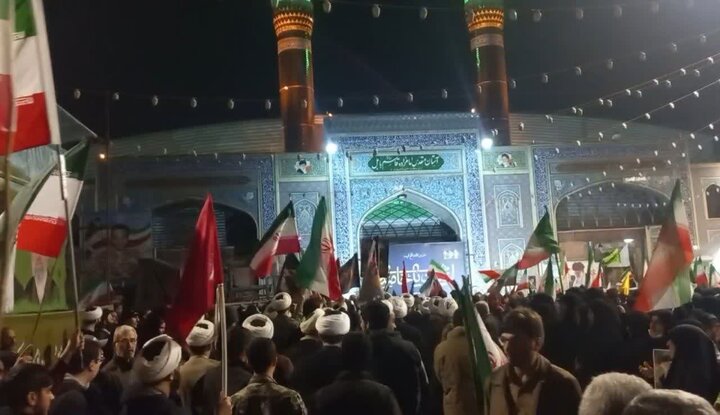 حضور پرشور طلاب و روحانیون شهرستان بابل