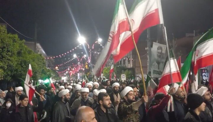 حضور پرشور طلاب و روحانیون شهرستان بابل