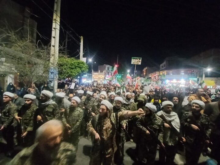 حضور پرشور طلاب و روحانیون شهرستان بابل