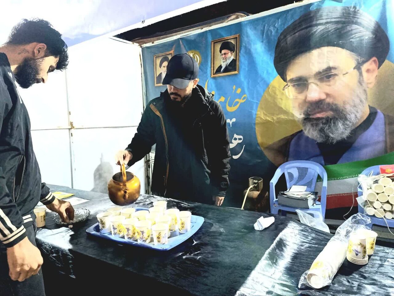 فعالیت موکب مدرسه علمیه امام خامنه ای ارومیه+ فیلم و عکس