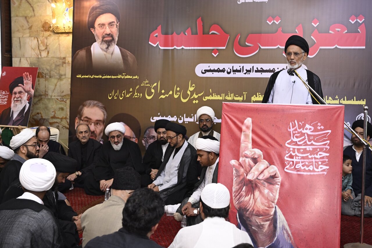 برگزاری مراسم گرامیداشت شهادت رهبر معظم انقلاب در بمبئی هند
