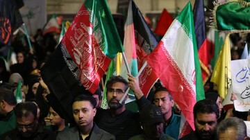 تصاویر/  اجتماع بزرگ بیعت مهاجرین افغانستانی با رهبر معظم انقلاب اسلامی در مشهد مقدس
