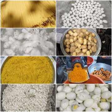 ۱۴۰۰پرس غذای گرم بین رزمندگان اسلام توزیع شد