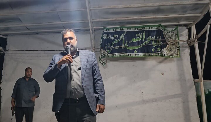 تصاویر/ تجمع شبانه در شهر عنبرآباد