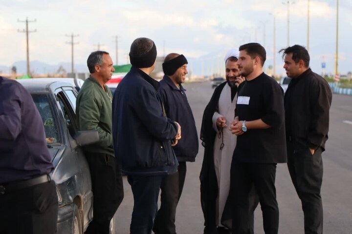تصاویر/ کاروان خودرویی حماسه در شهر زیدآباد