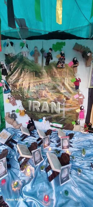 تصاویر/فعالیت طلاب مدرسه علمیه کوثر زرندیه در اجتماعات مردمی